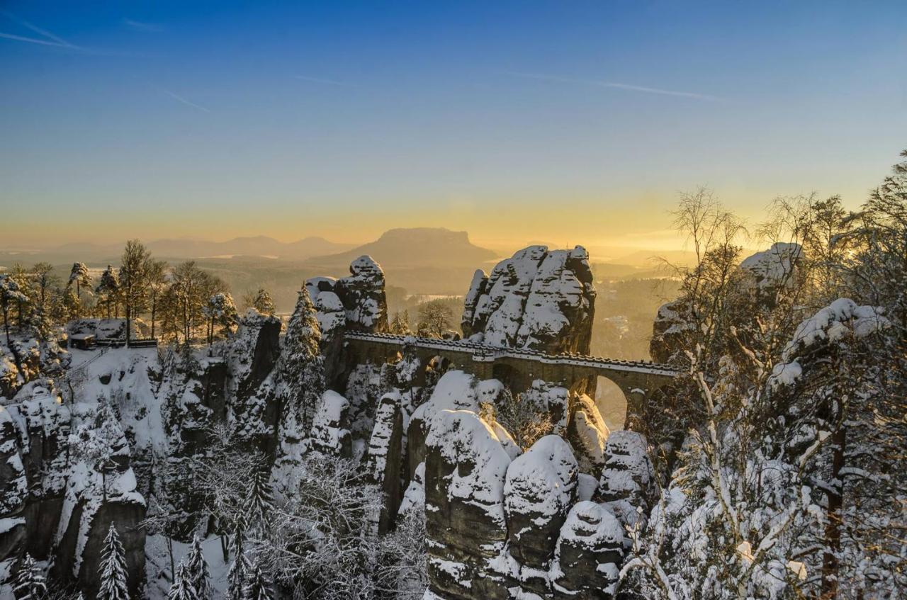Pension Am Nationalpark Stadt Wehlen Buitenkant foto