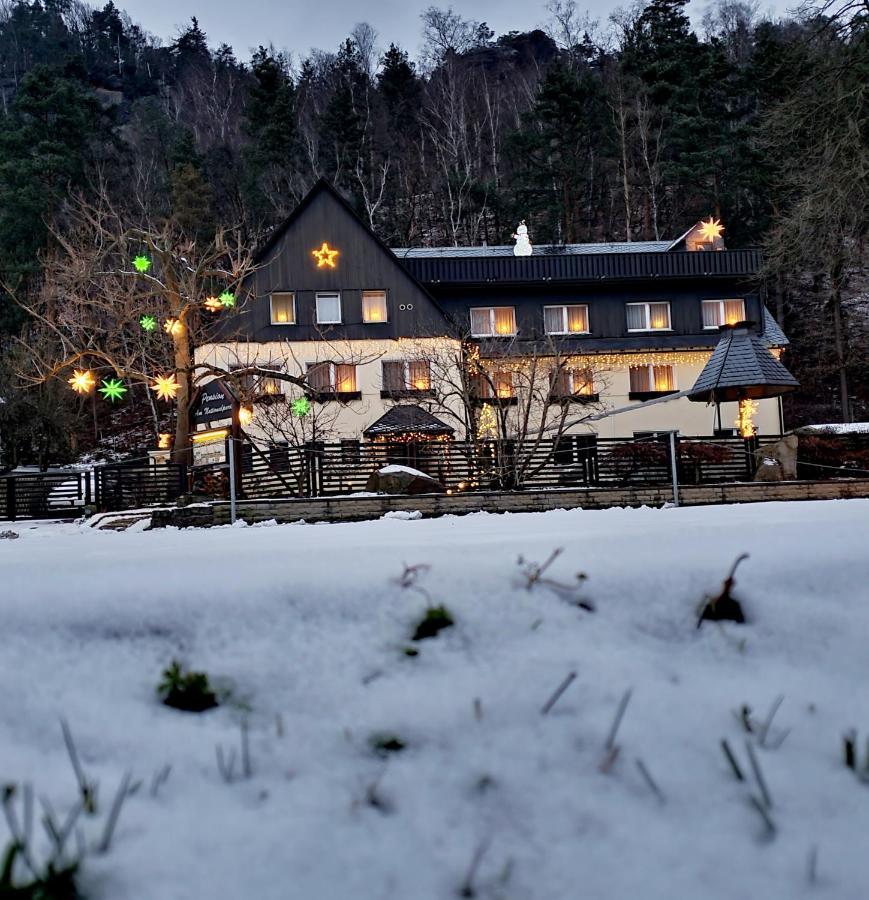 Pension Am Nationalpark Stadt Wehlen Buitenkant foto