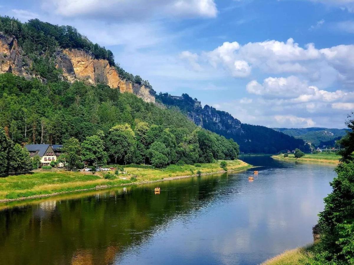 Pension Am Nationalpark Stadt Wehlen Buitenkant foto