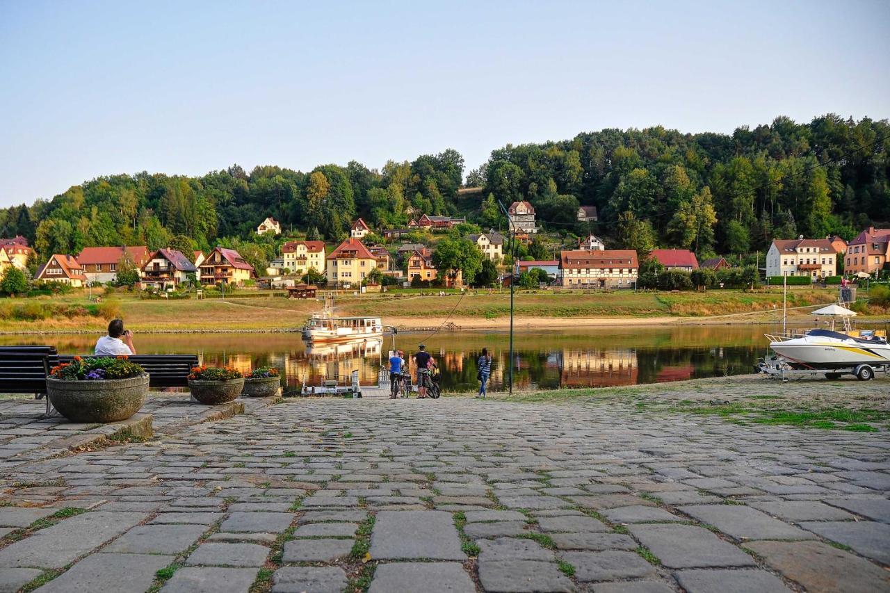 Pension Am Nationalpark Stadt Wehlen Buitenkant foto